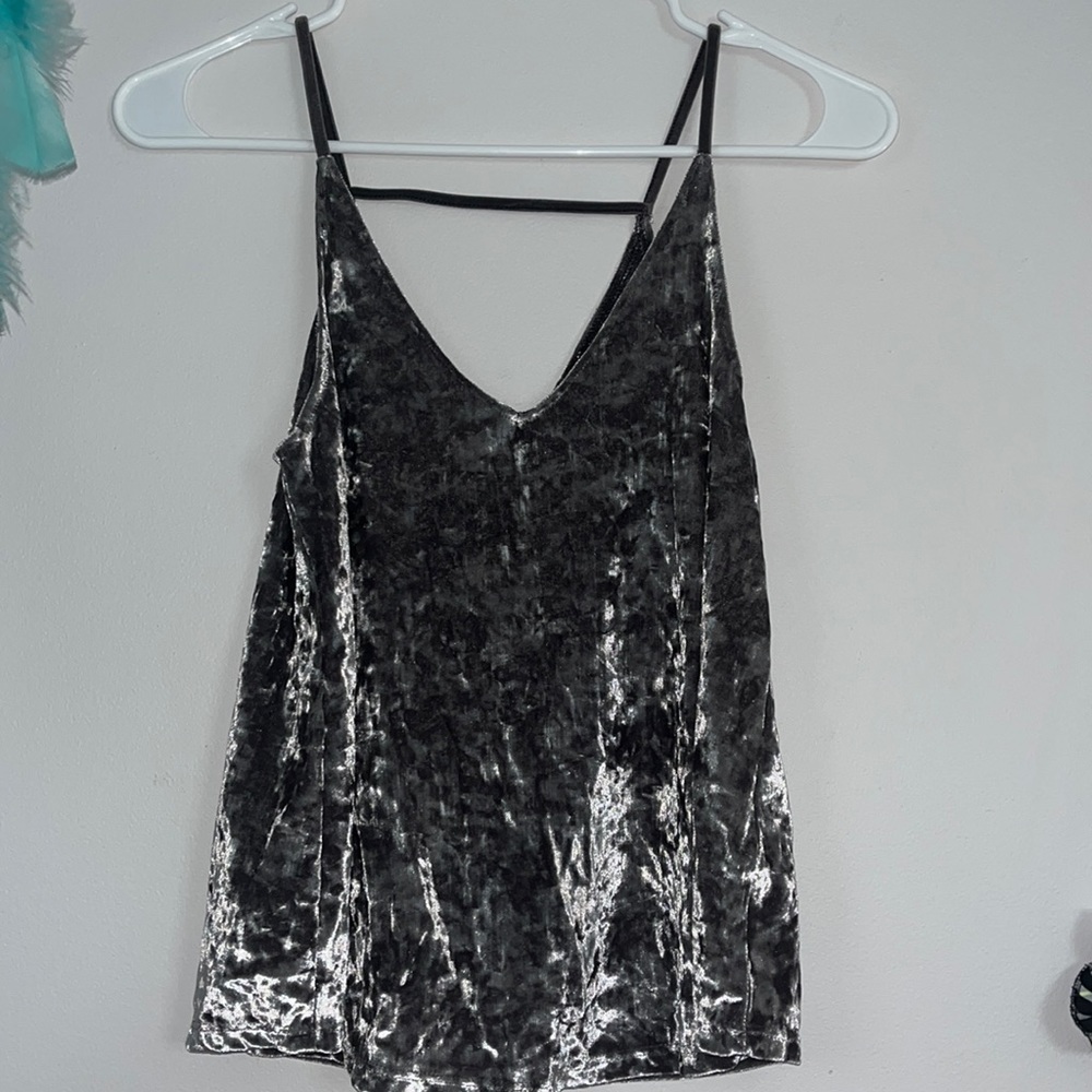 American Eagle Velvet Tank